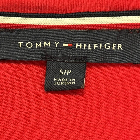 Tommy Hilfiger Women's Casual Band Jacket, Fall Fashion Open Front Blazer Red S - Picture 6 of 8